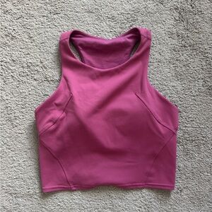 Lululemon Wunder Train Tank Dark Pink sz 6